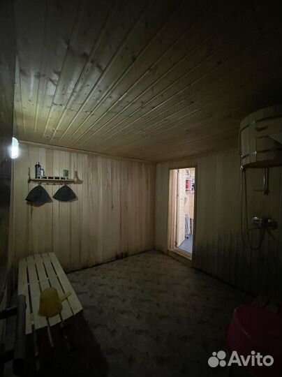 Баня на дровах с бассейном