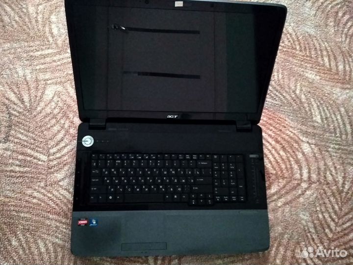 Ноутбук acer 18,4 на запчасти