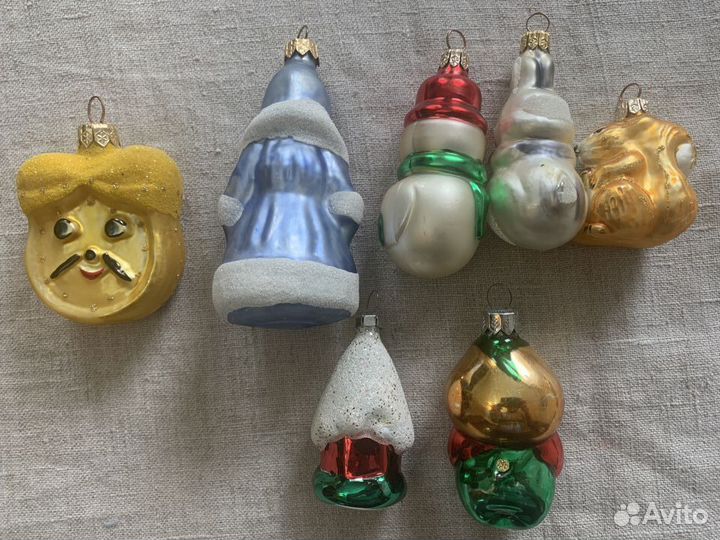 Елочные игрушки коллекционные