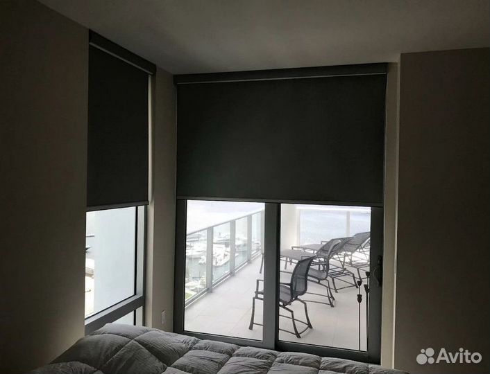 Рулонные шторы блэкаут на пластиковые окна