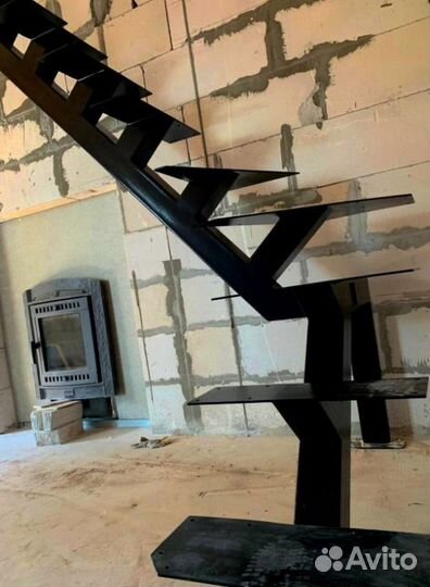 Перила для лестниц кованные