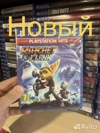 Ratchet clank ps4/ новый/ обмен
