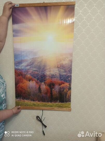 Картина с обогревом новая