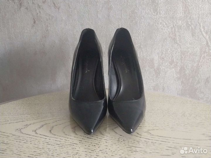 Туфли женские 37 размер черные