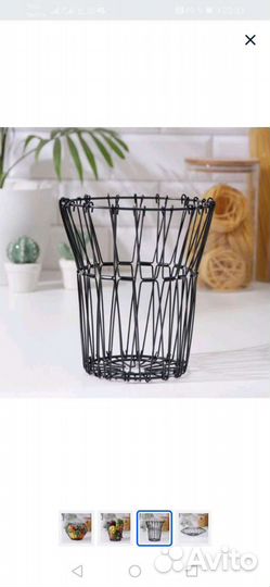 Ваза для фруктов, складная корзина- трансформер