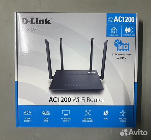 Роутер Wi-Fi роутер D-Link DIR-842 (новый)