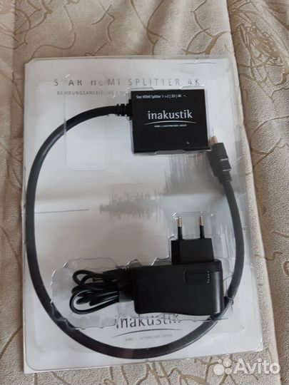 Hdmi-сплиттер-разветвитель InAkustik Star