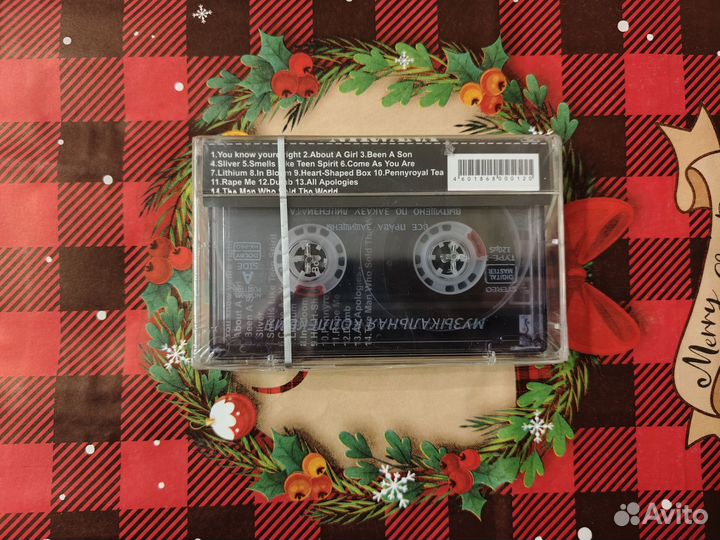 Аудиокассета Nirvana Нирвана запечатанная