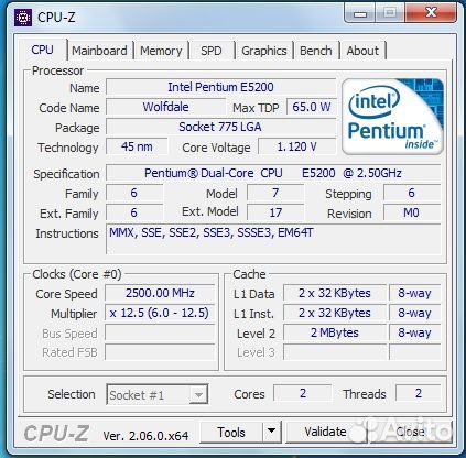 Компьютер E5200, 4Gb, 9600GT