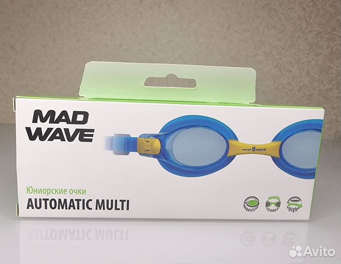 Очки для плавания Mad Wave Automatic Multi Junior