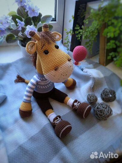 Вязаные игрушки ручной работы