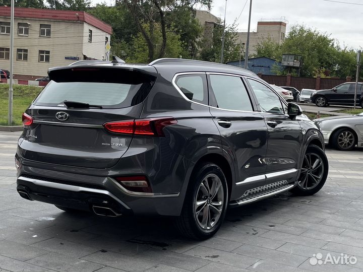 Hyundai Santa Fe 2.2 AT, 2019, 71 000 км