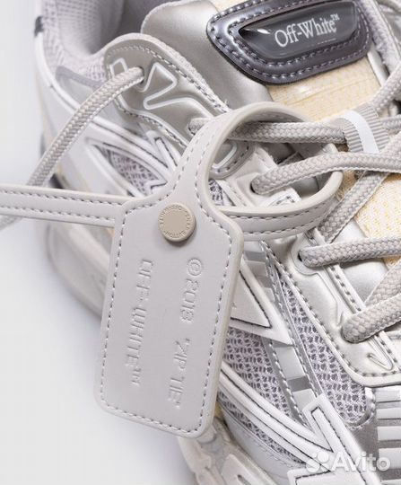 Кроссовки Off White BE right back Grey