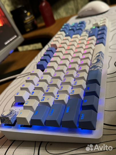 Red square aquarius клавиатура механическая
