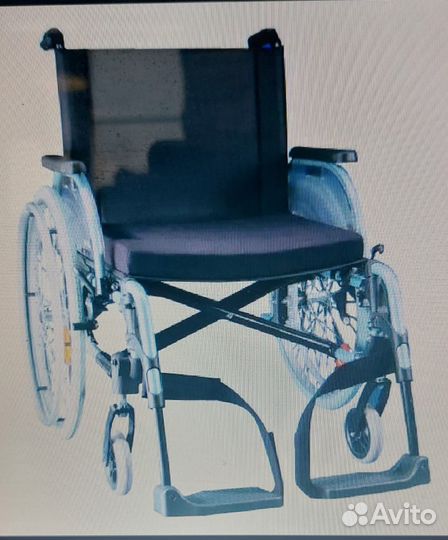 Инвалидная коляска складная бу