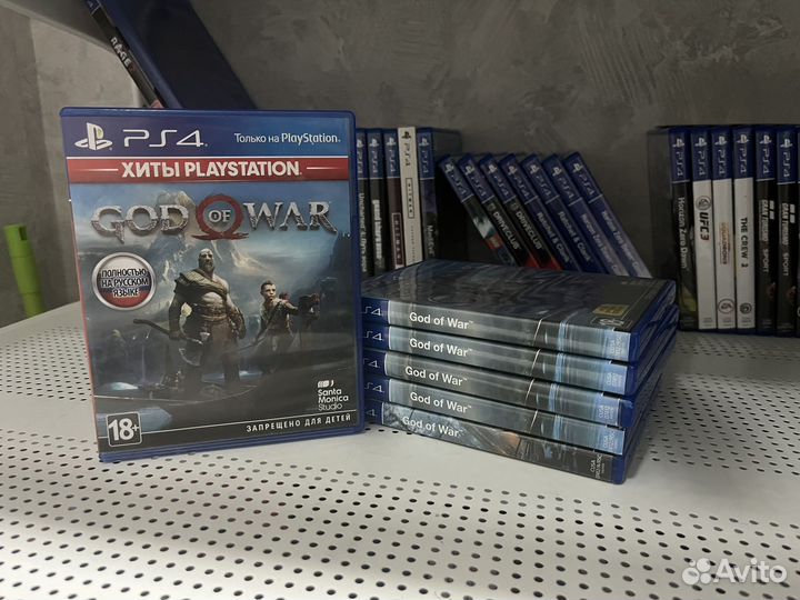 Диск God of war для ps4