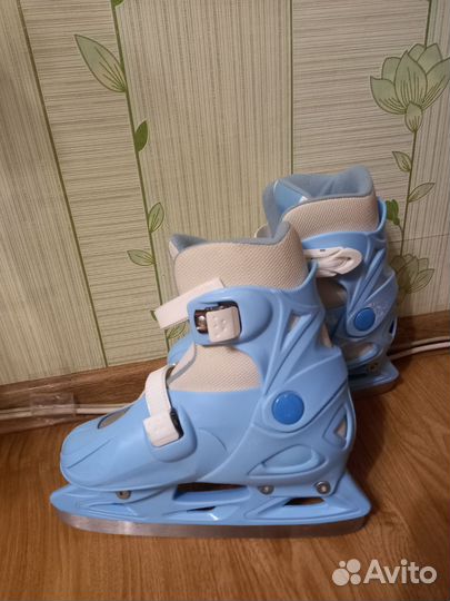 Коньки детские раздвижные с 35р по 37р