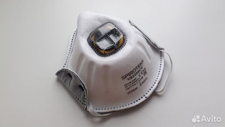 Маска респиратор 3м с клапаном