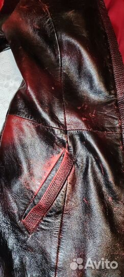 Куртка кожаная