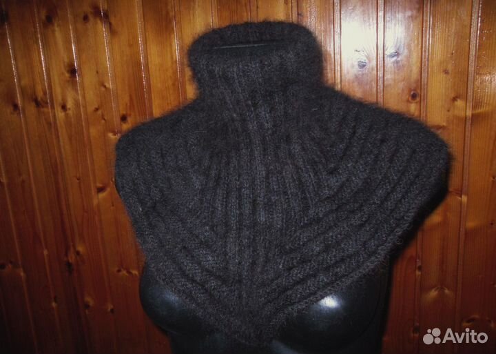 Манишка женская из собачьей шерсти