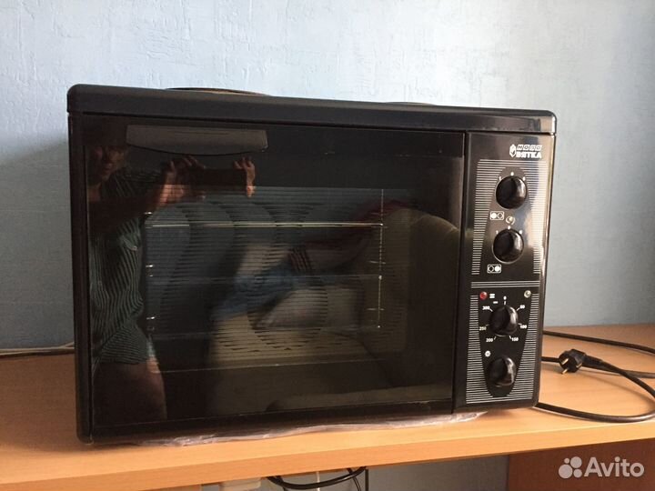 Двухконфорочная электроплита с духовкой Ново Вятка