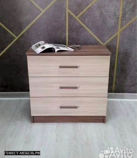 Комод адель Ясень Цвет: Ясень шимо светлый/ясень