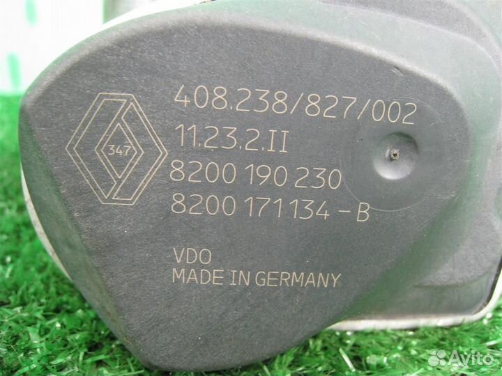 Дроссельная заслонка Renault Megane 3 (BZ0H) 2011