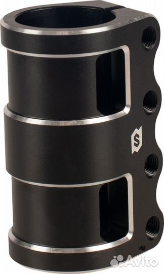 Зажим skip Quadruple черный Kra60