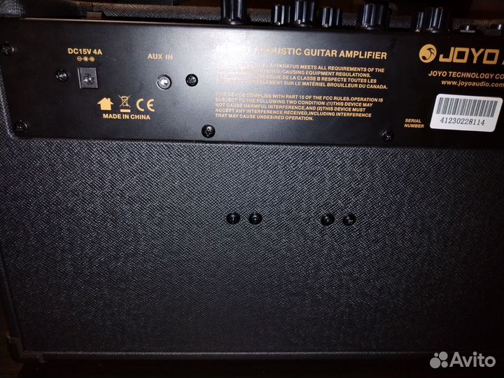 Комбоусилитель для акустической гитары Joyo AC 40