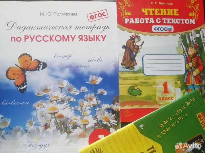 Рабочие тетради и не только (1 класс)