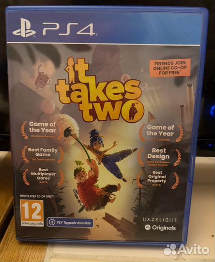 Игровой диск It takes two для PS4