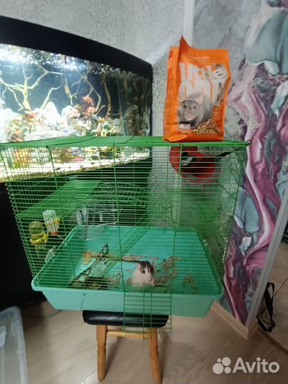 Продам большую клетку для грызунов