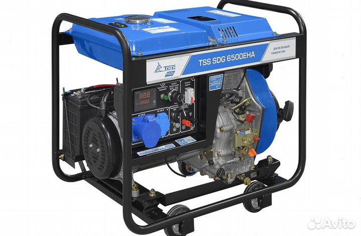Дизельный генератор 6 кВт 3х фазный