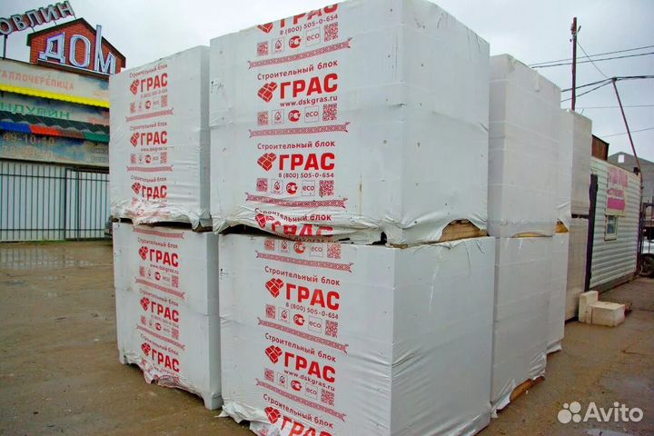 Газобетонные блоки Грас