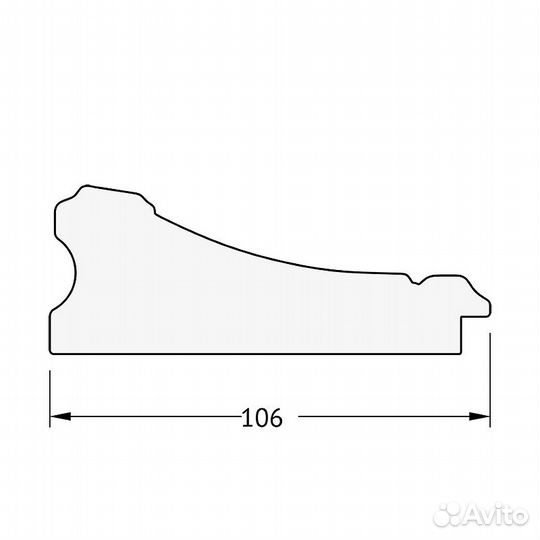 Зеркало Evoform Exclusive 110х80 BY 3476 с фацето