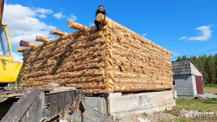 Сруб 7х8 8х8 8х9 8х10