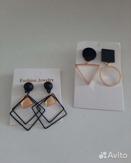 Серьги новые