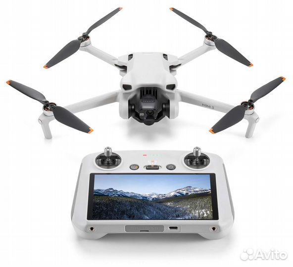 Квадрокоптер Дрон DJI Mini 3 RC Новый