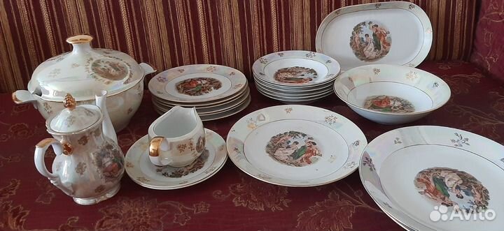 Набор столовой посуды Мадонна ГДР