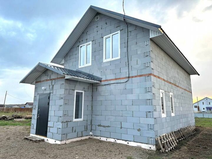 Дом 102,5 м² на участке 7,5 сот.