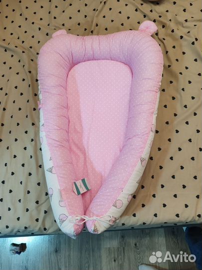 Подушка кокон для малыша