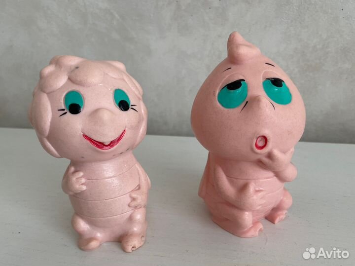 Резиновые игрушки персонажи мультфильмов пакетом