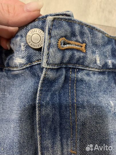 Джинсовая юбка zara s