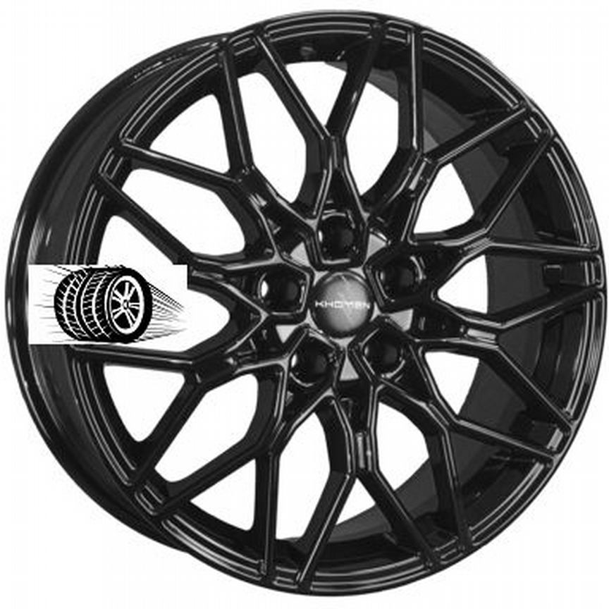 Литые диски Khomen Wheels 7×R18 5×114.3