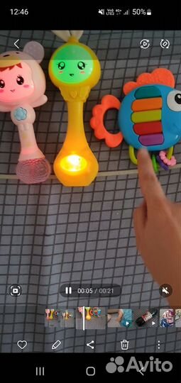 Детские игрушки музыкальные пакетом