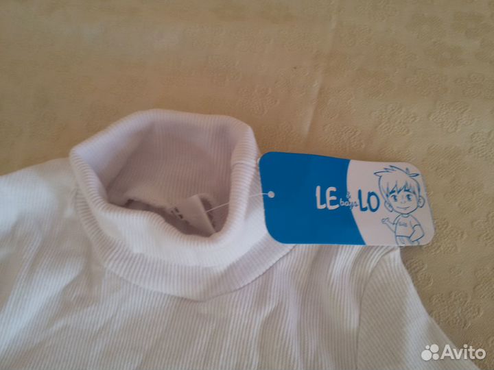 Водолазка школьная хлопок новая