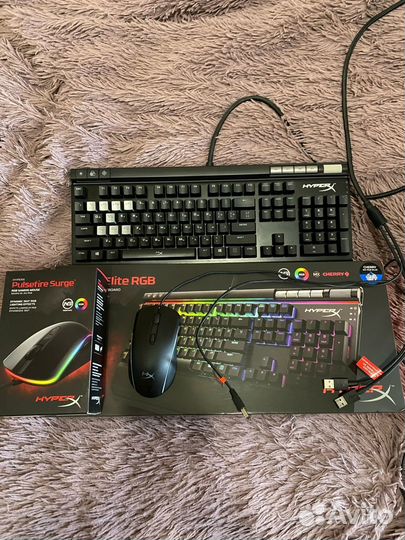 Hyperx Alloy Elite Rgb+HyperX Pulsefire Surge RGB