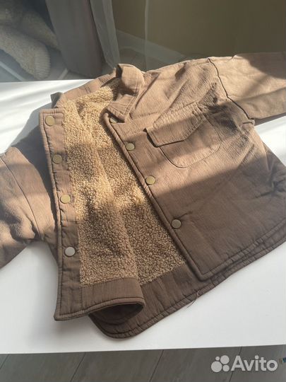 Куртка для мальчика утепленная 90-120