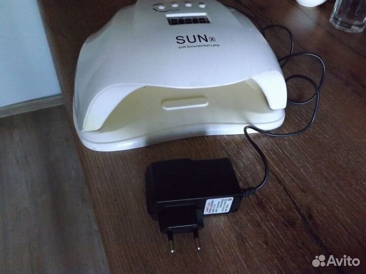 Лампа для сушки гель-лака SUN x54w гибридная