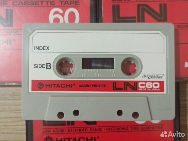 Аудиокассеты hitachi LN 60